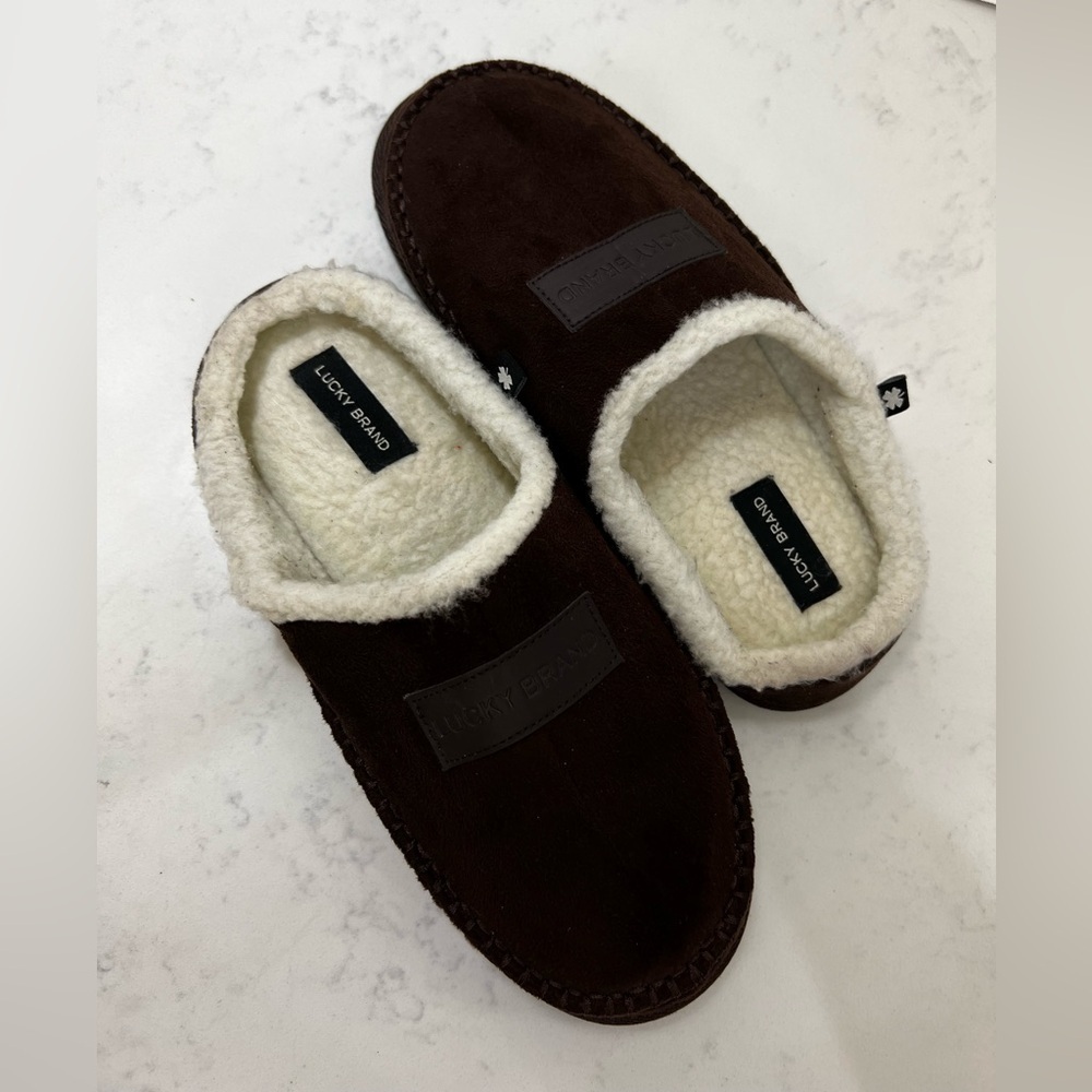 Lucky Brand Men's Dark Brown Slip-Ons - Picture 5 of 8